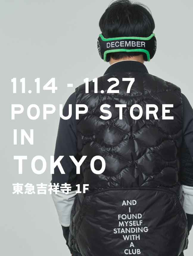 POPUP STORE IN SENDAI 10.2 - 10.8