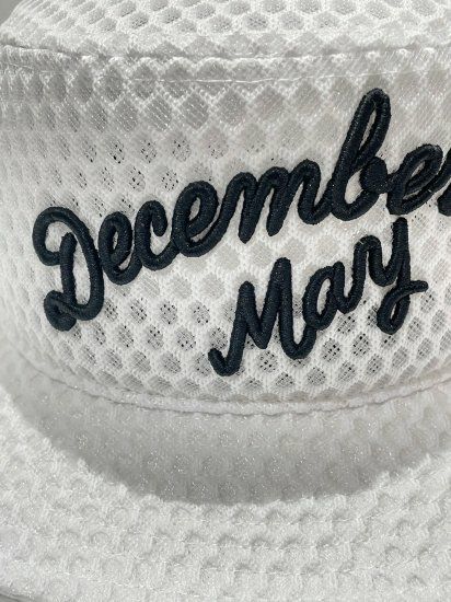 DECEMBERMAY メッシュバケットハット ホワイト 新色追加！＞Full mesh Bucket hat / UNISEX | DECEMBERMAY