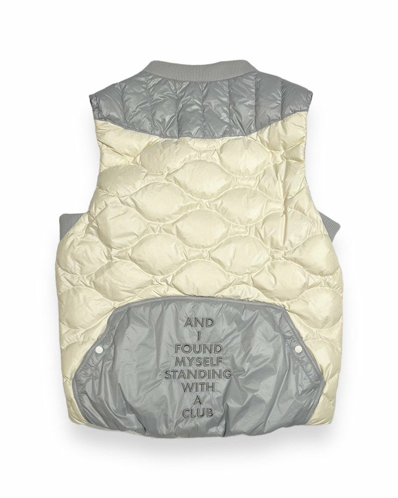 Color scheme quilting down vest / MAN | DECEMBERMAY