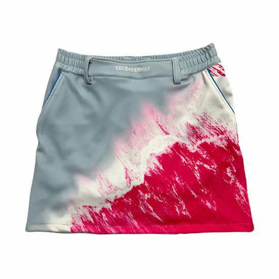 Coastline print sweat skirt / WOMAN | DECEMBERMAY