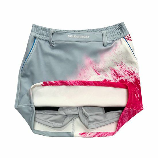 Coastline print sweat skirt / WOMAN | DECEMBERMAY