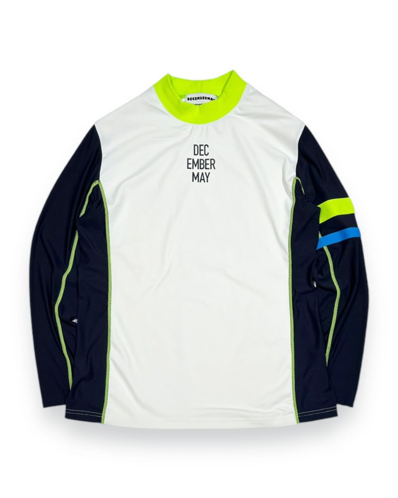 【超人気◎】DECEMBERMAY　長袖モックシャツ　美品　完売モデル◎ か*ん様 DECEMBERMAY long sleeve Mock / MAN