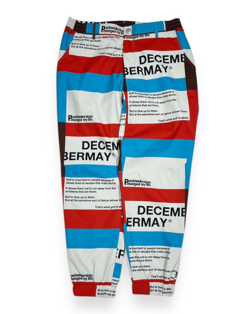 ディセンバーメイTricolor windproof pants / MAN Tricolor windproof pants / MAN | DECEMBERMAY