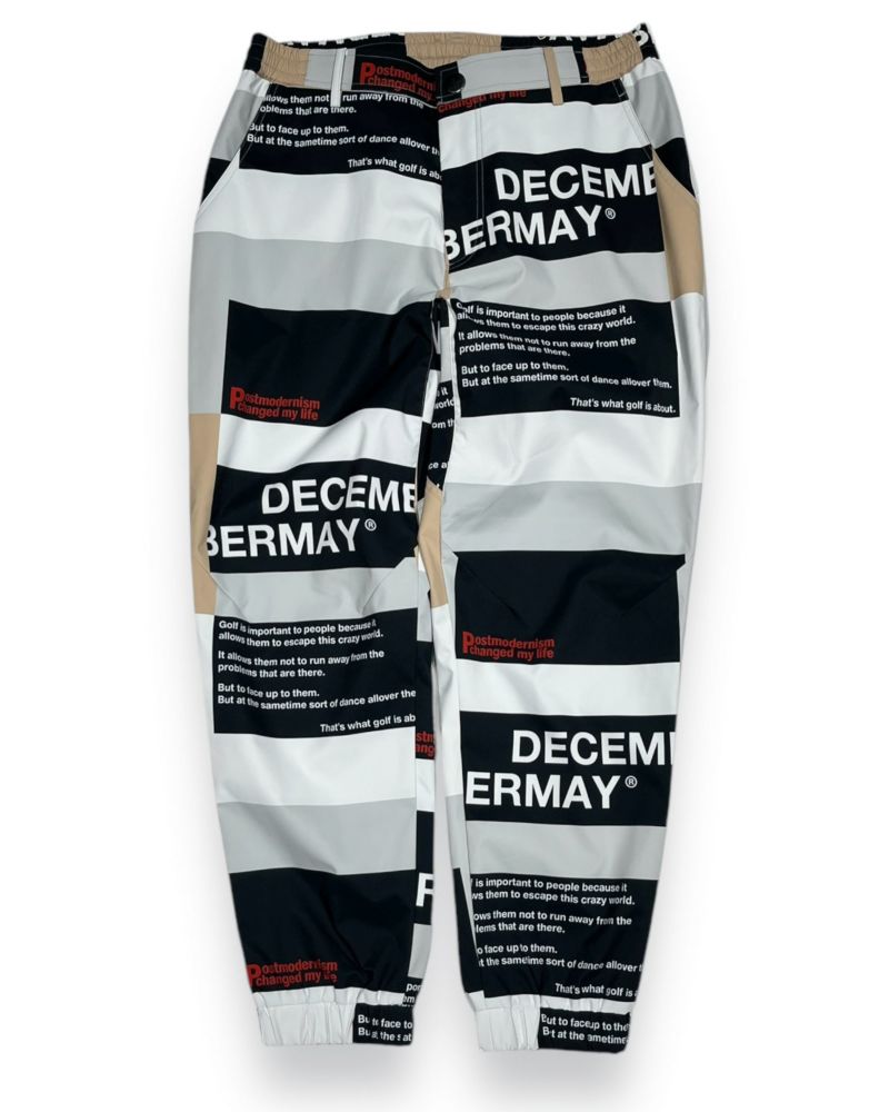 ディセンバーメイTricolor windproof pants / MAN Tricolor windproof pants / MAN | DECEMBERMAY