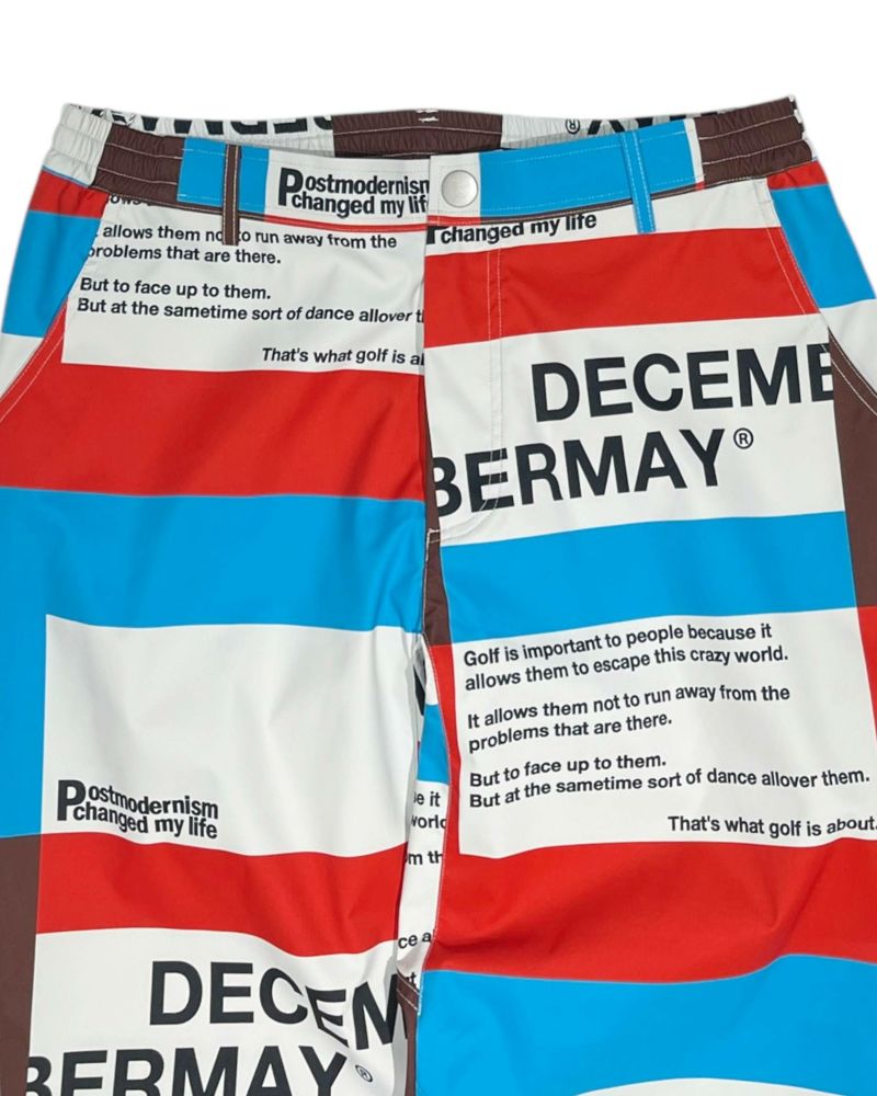 Tricolor windproof pants / MAN | DECEMBERMAY