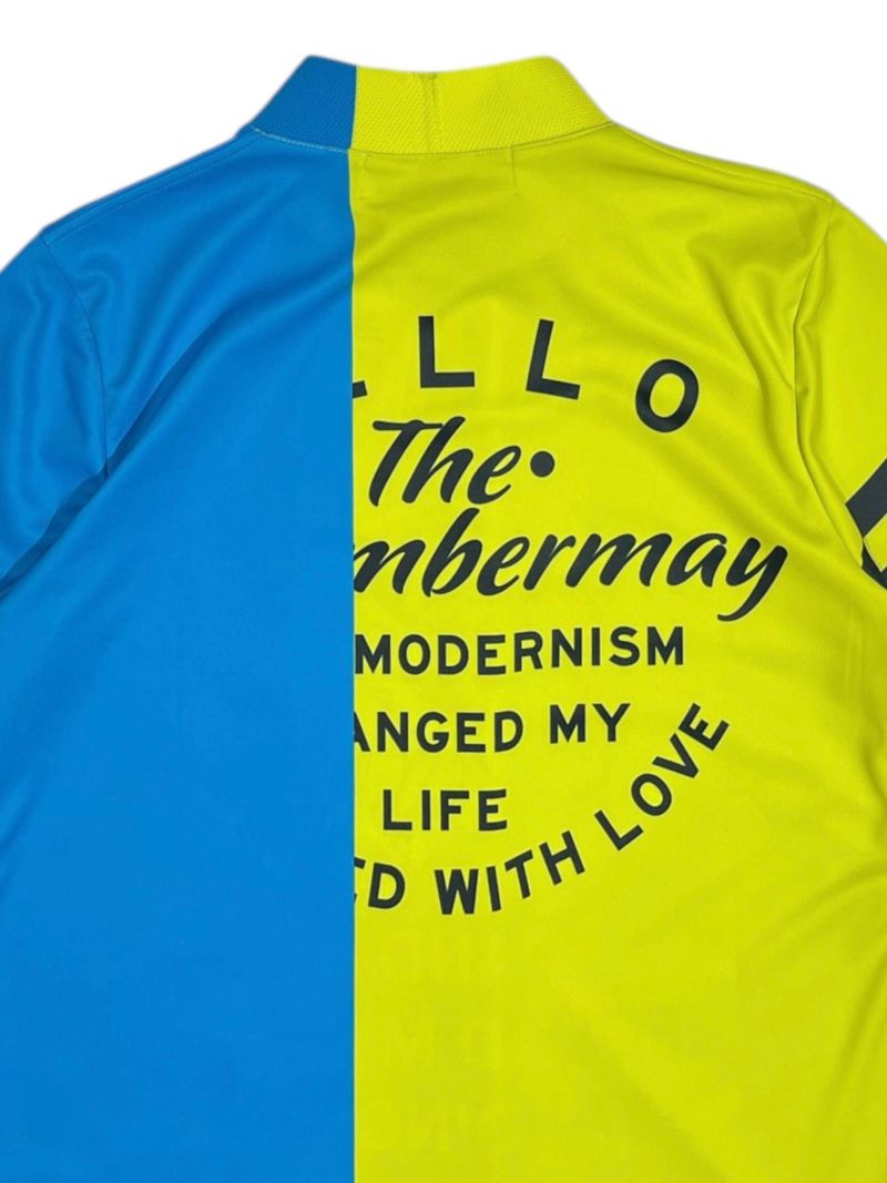 Lovers tiger bicolor mock neck shirt/ MEN | DECEMBERMAY