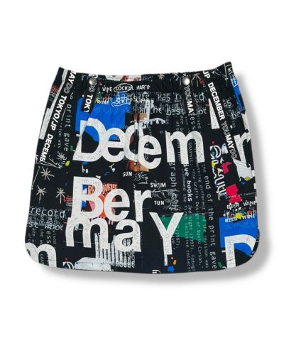 DECEMBERMAY Flower garden semitite skirt