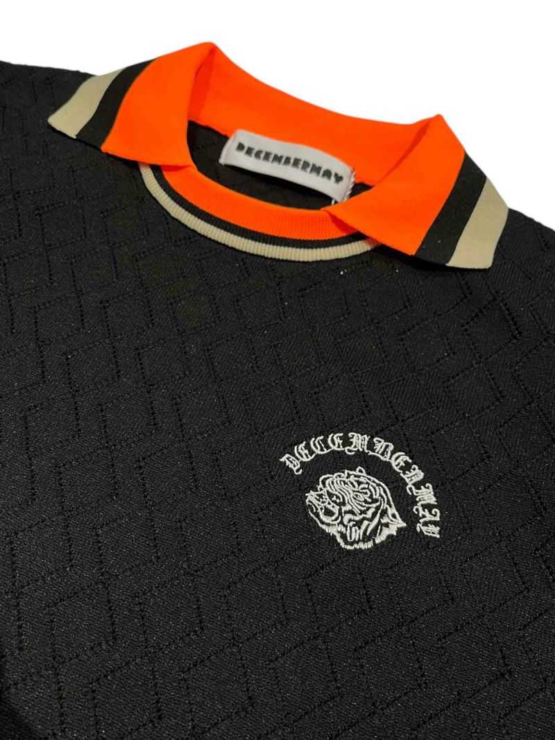 Dia mesh knit polo/MEN | DECEMBERMAY