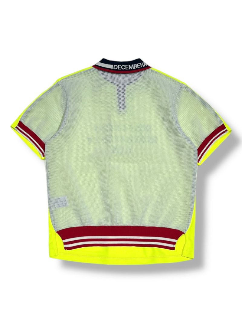 DECEMBERMAY ダブルニットソフトポロ DECEMBERMAY ダブルニットソフトポロ