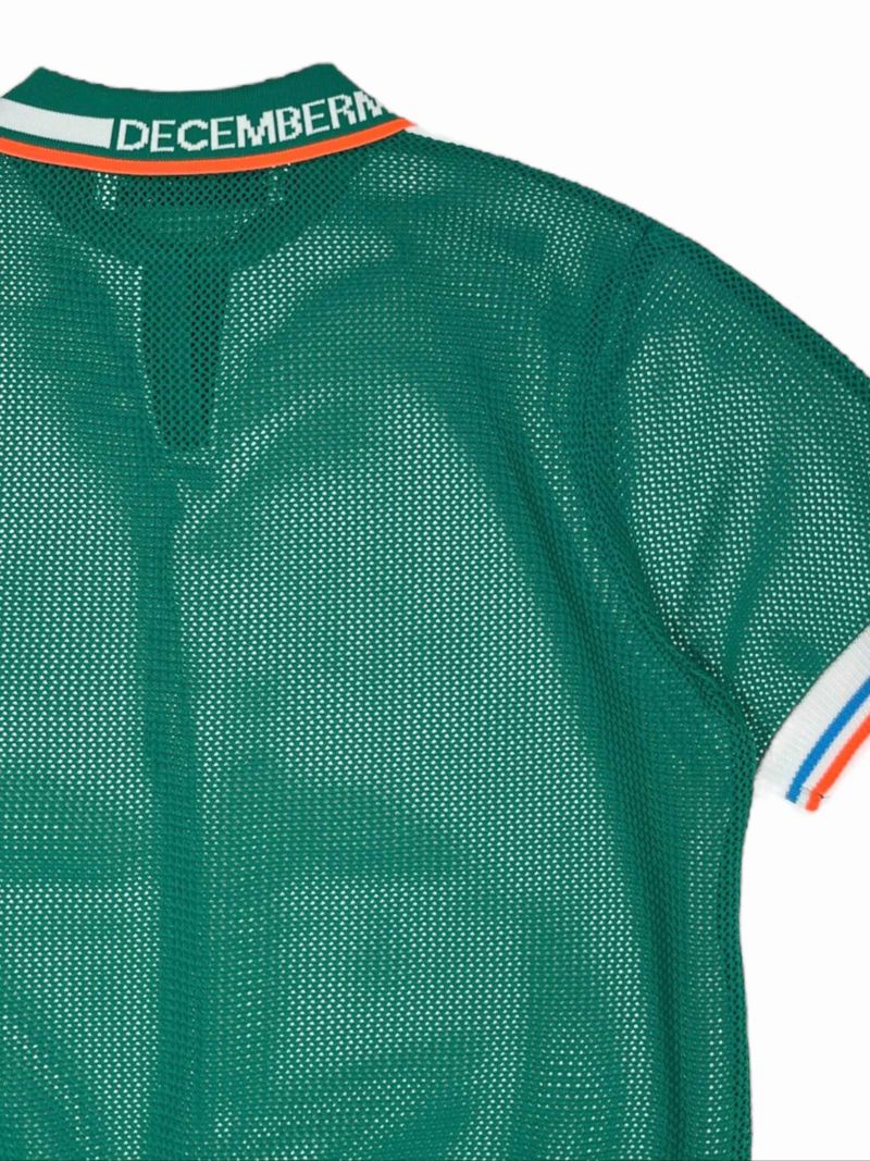 DECEMBERMAY ダブルニットソフトポロ DECEMBERMAY ダブルニットソフトポロ DECEMBERMAY ダブルニットソフトポロ