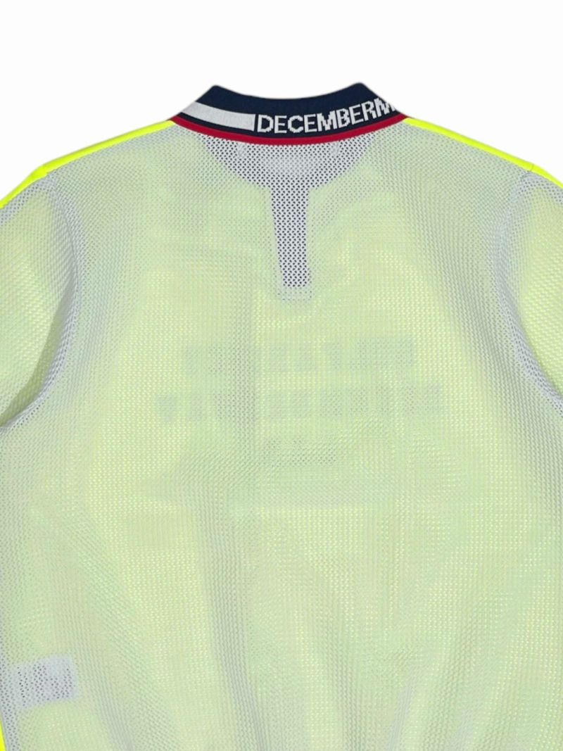 Meshknit combi skipper polo / WOMEN | DECEMBERMAY