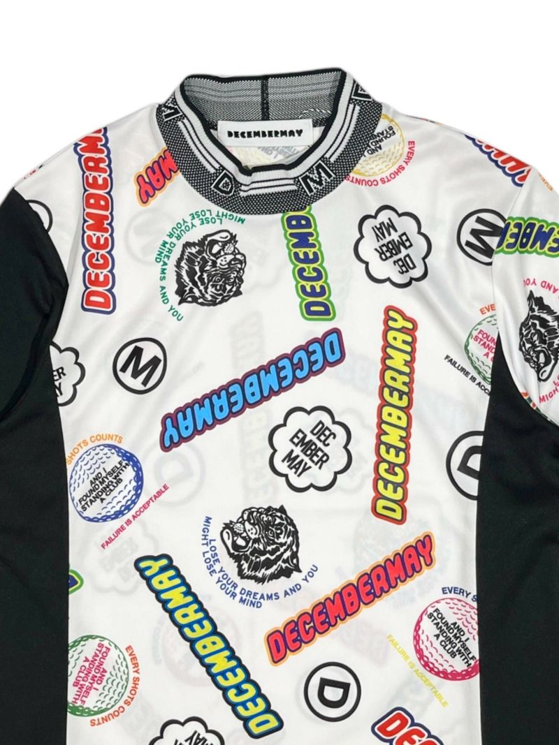 Livelimix mock neck shirt/ MEN | DECEMBERMAY