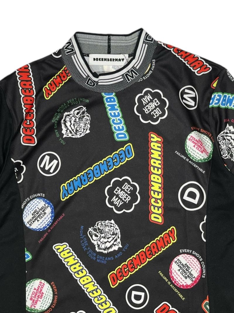 Livelimix mock neck shirt/ MEN | DECEMBERMAY