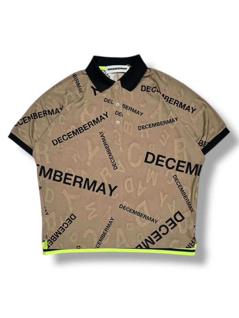 Pile jacquard dolman sleeve polo / MEN | DECEMBERMAY