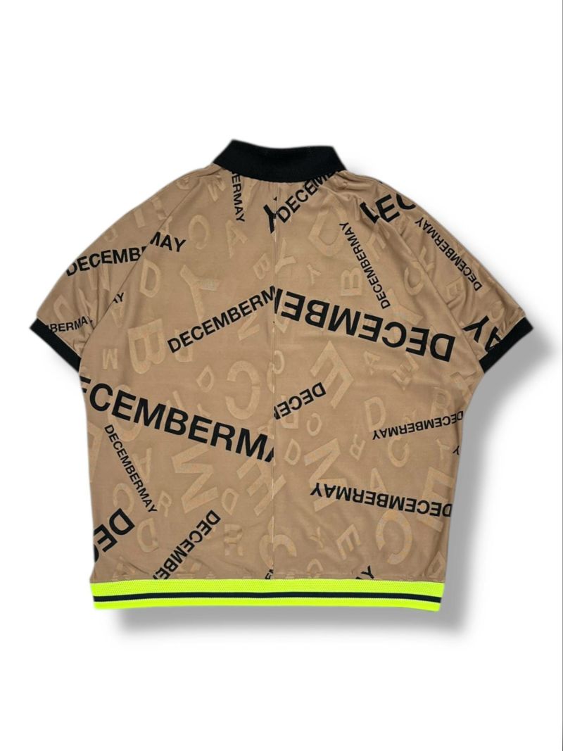 Pile jacquard dolman sleeve polo / MEN | DECEMBERMAY