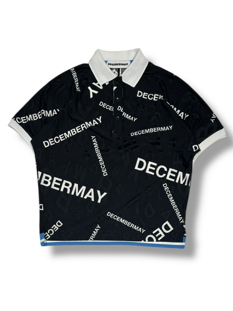 Pile jacquard dolman sleeve polo / MEN | DECEMBERMAY