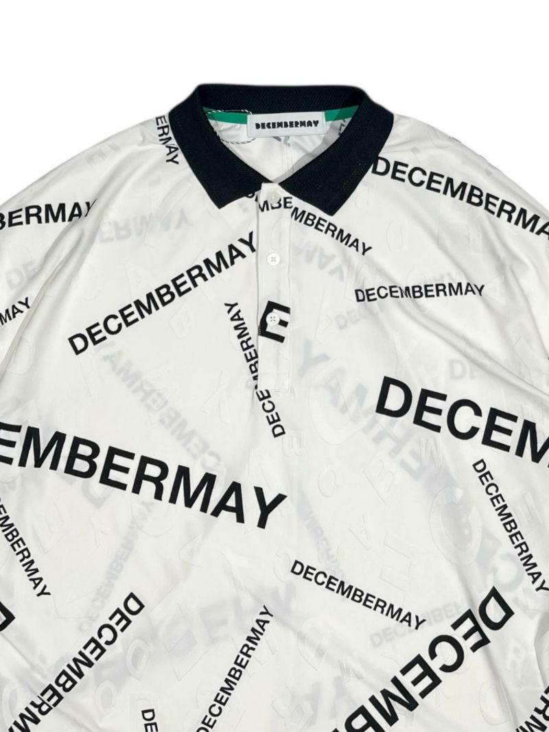 Pile jacquard dolman sleeve polo / MEN | DECEMBERMAY