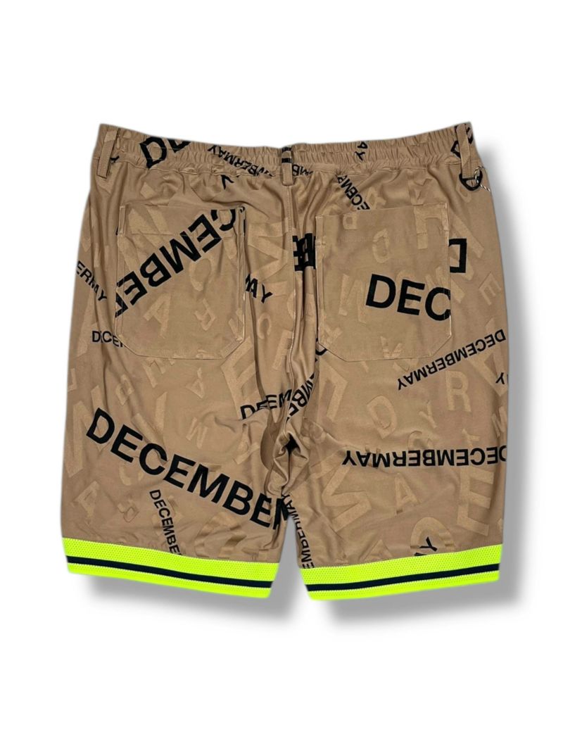 Decembermay ショートパンツ DECEMBERMAY ディッセンバーメイ ショートパンツ 白×ブルー
