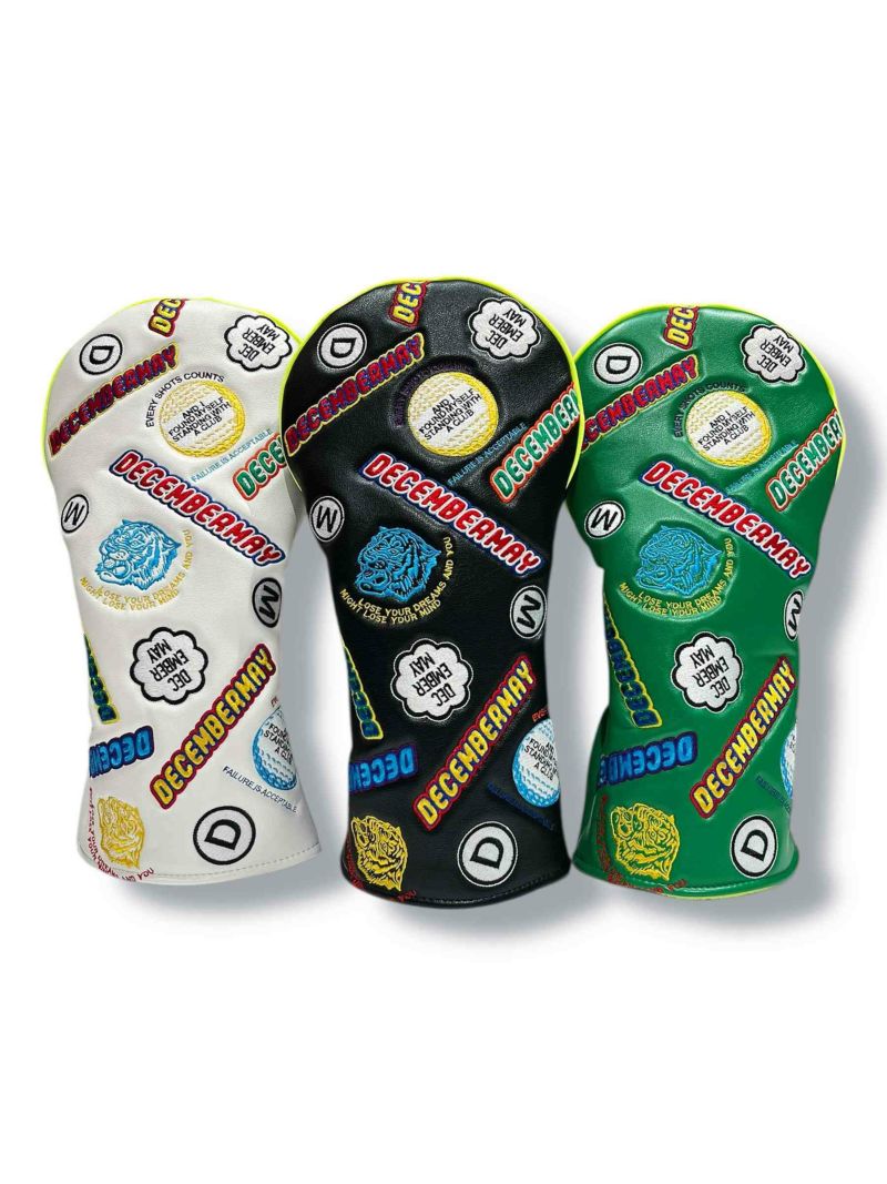DECEMBERMAY ゴルフ Embroidery head cover for driver | DECEMBERMAY