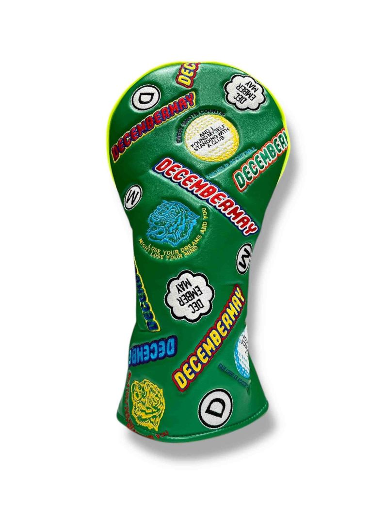 Embroidery head cover for driver | DECEMBERMAY