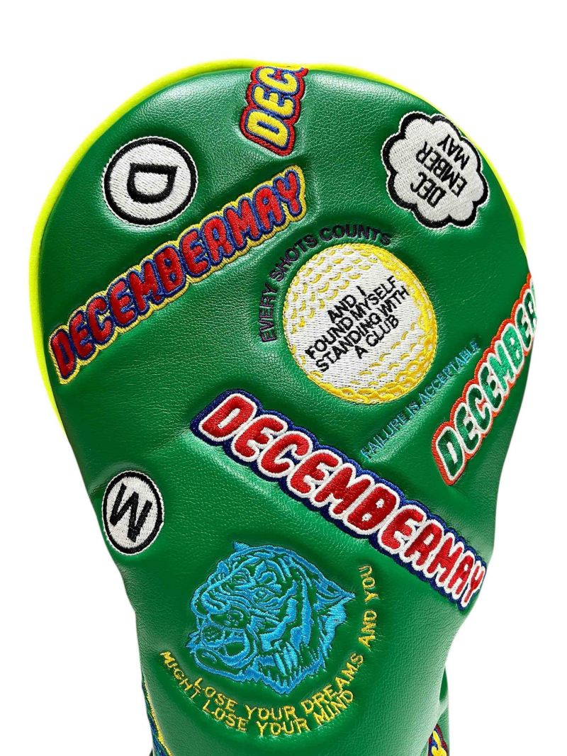 Embroidery head cover for driver | DECEMBERMAY