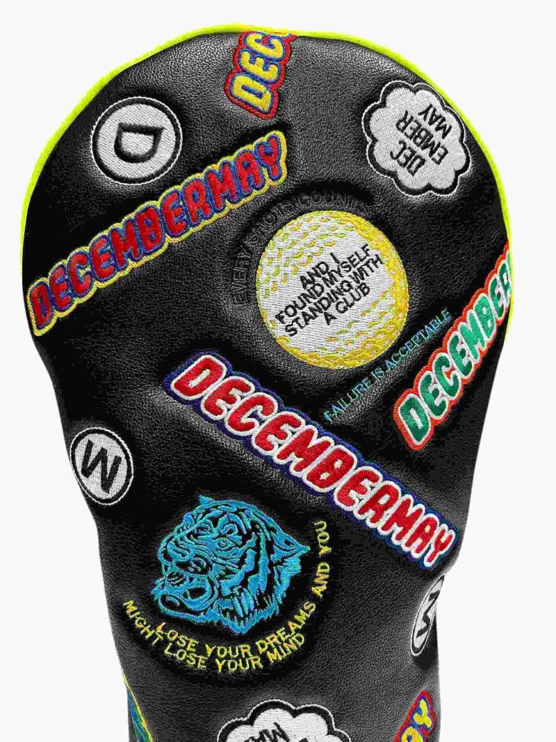 Embroidery head cover for driver | DECEMBERMAY