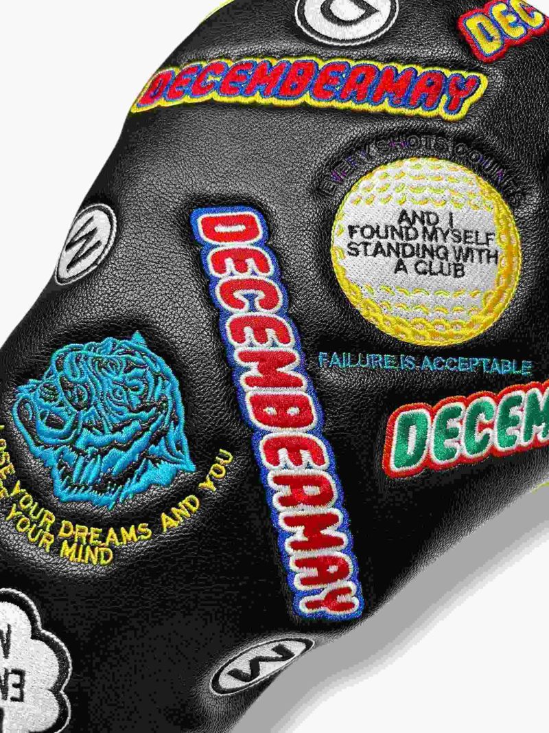 Embroidery head cover for driver | DECEMBERMAY