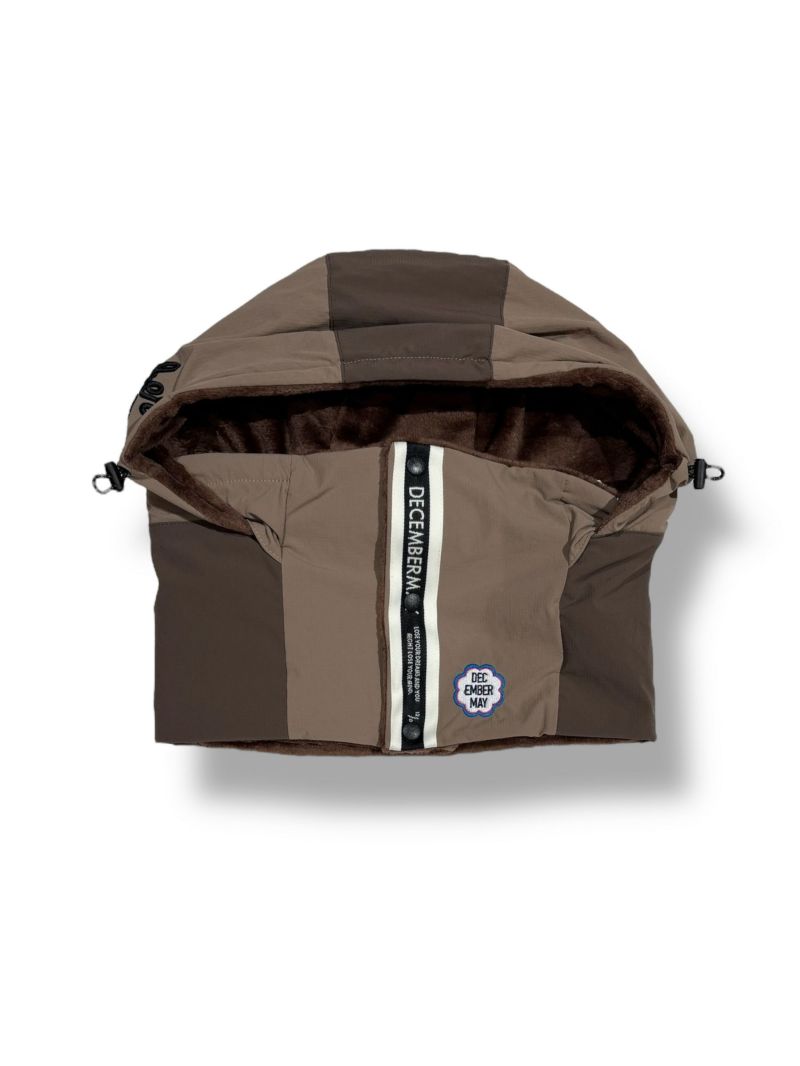 Built-in hood neck warmer / UNISEX | DECEMBERMAY