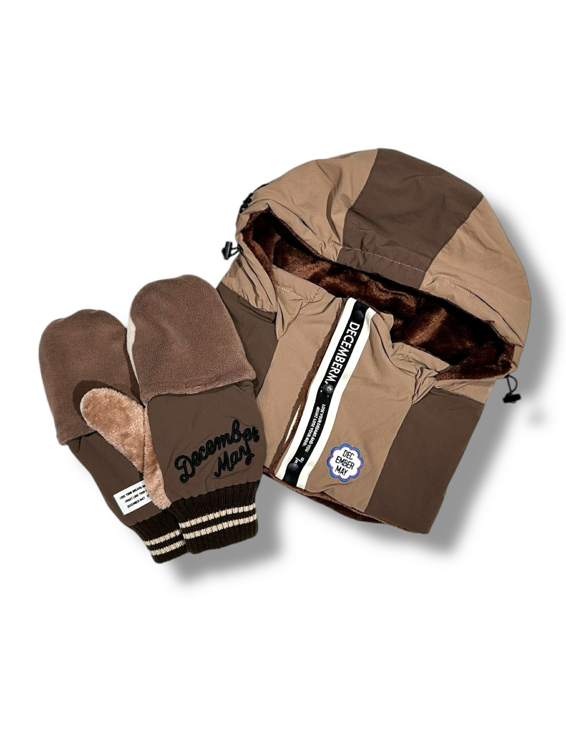 Built-in hood neck warmer / UNISEX | DECEMBERMAY