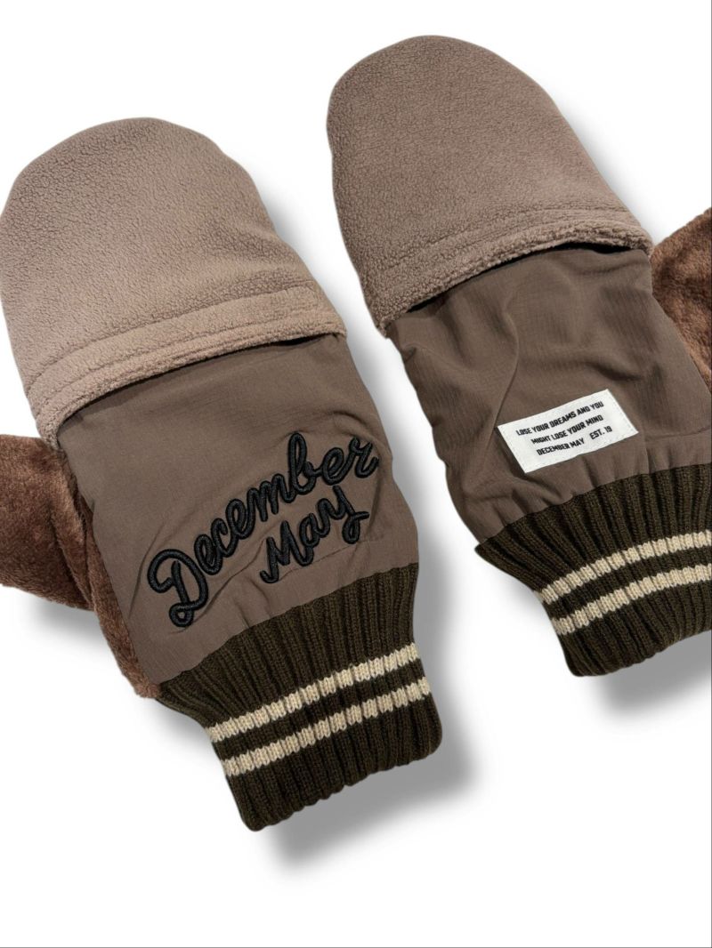 Open mitten gloves / UNISEX | DECEMBERMAY