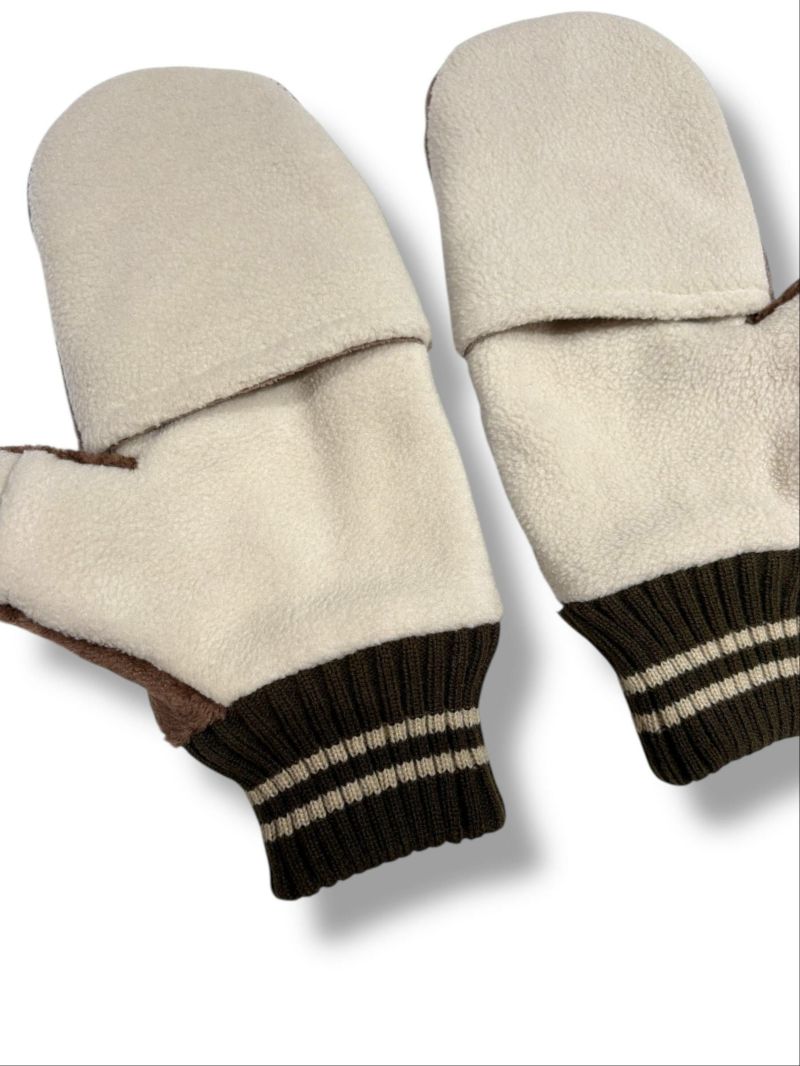 Open mitten gloves / UNISEX | DECEMBERMAY